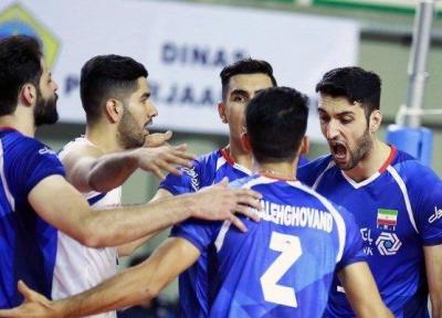 صعود امیدهای والیبال ایران با پیروزی بر پاکستان