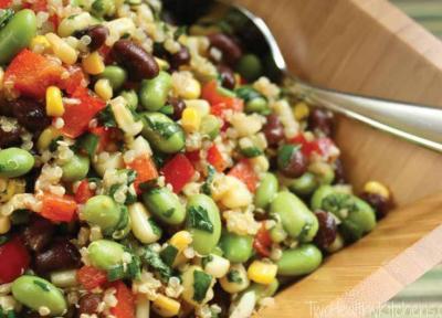 طرز تهیه سالاد کینوا